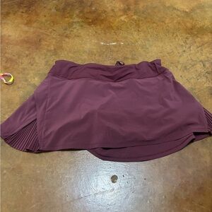 Women's lululemon Burgundy Skirt